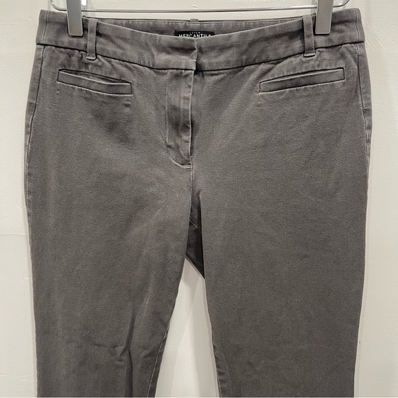 J. Crew Lexie Pants Stretch Cotton Grey Size 6 Regular - Picture 4 of 11